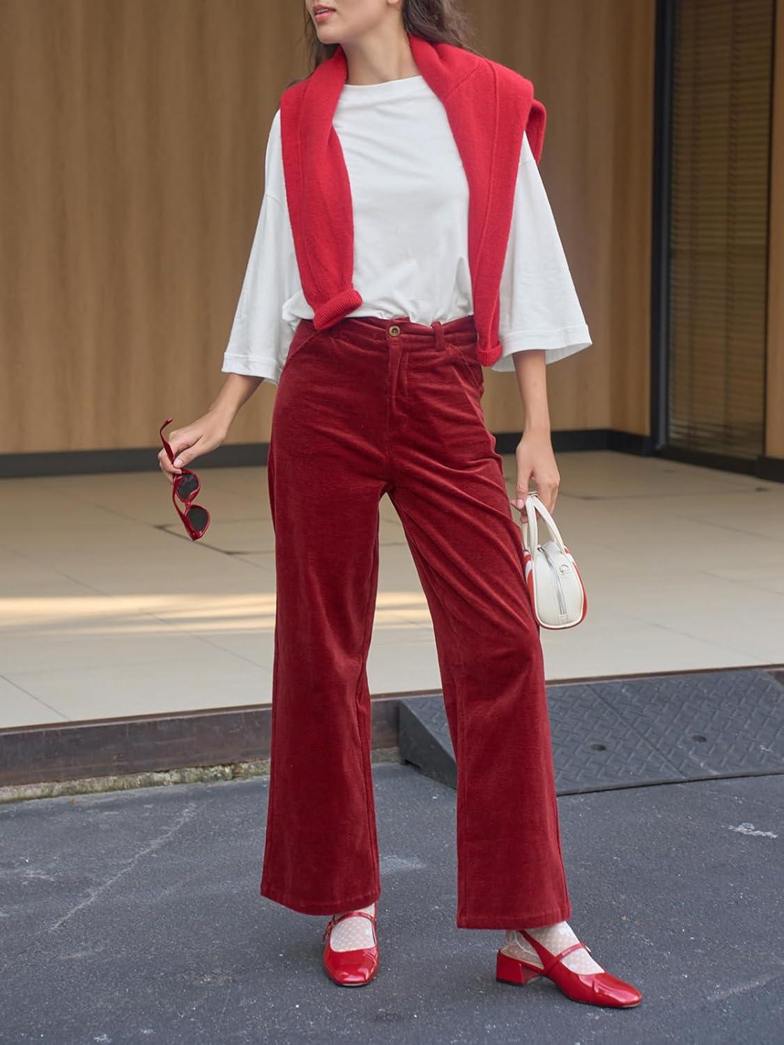 imageTankaneo Womens Oversized 34 Bell Sleeve TShirts Casual Crewneck Fall Trendy Tunic Tops Loose Fit Basic TeesWhite