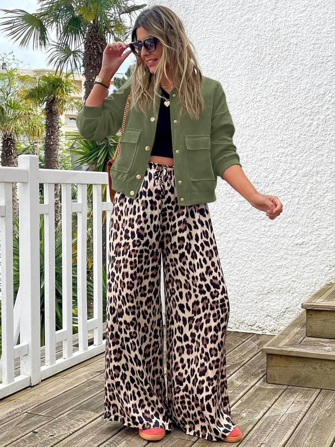 imageTankaneo Womens Cropped Puffer Bomber Jacket Winter Casual Button Down Varsity Coats with PocketsArmy Green